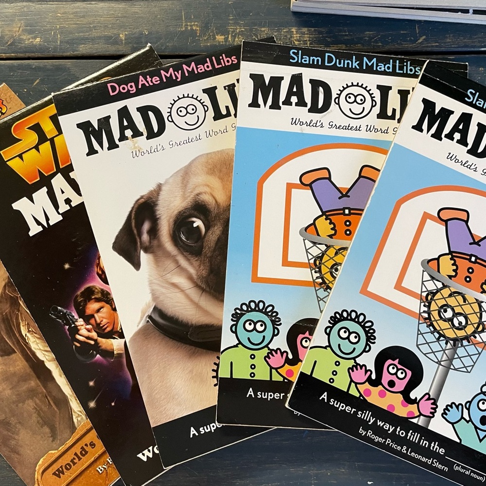 Mad Libs Action Book Set